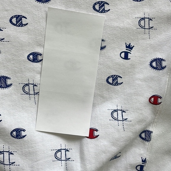 SzS Champion Reverse Weave all over “C” logo crew neck sweater VGUC - Picture 11 of 11